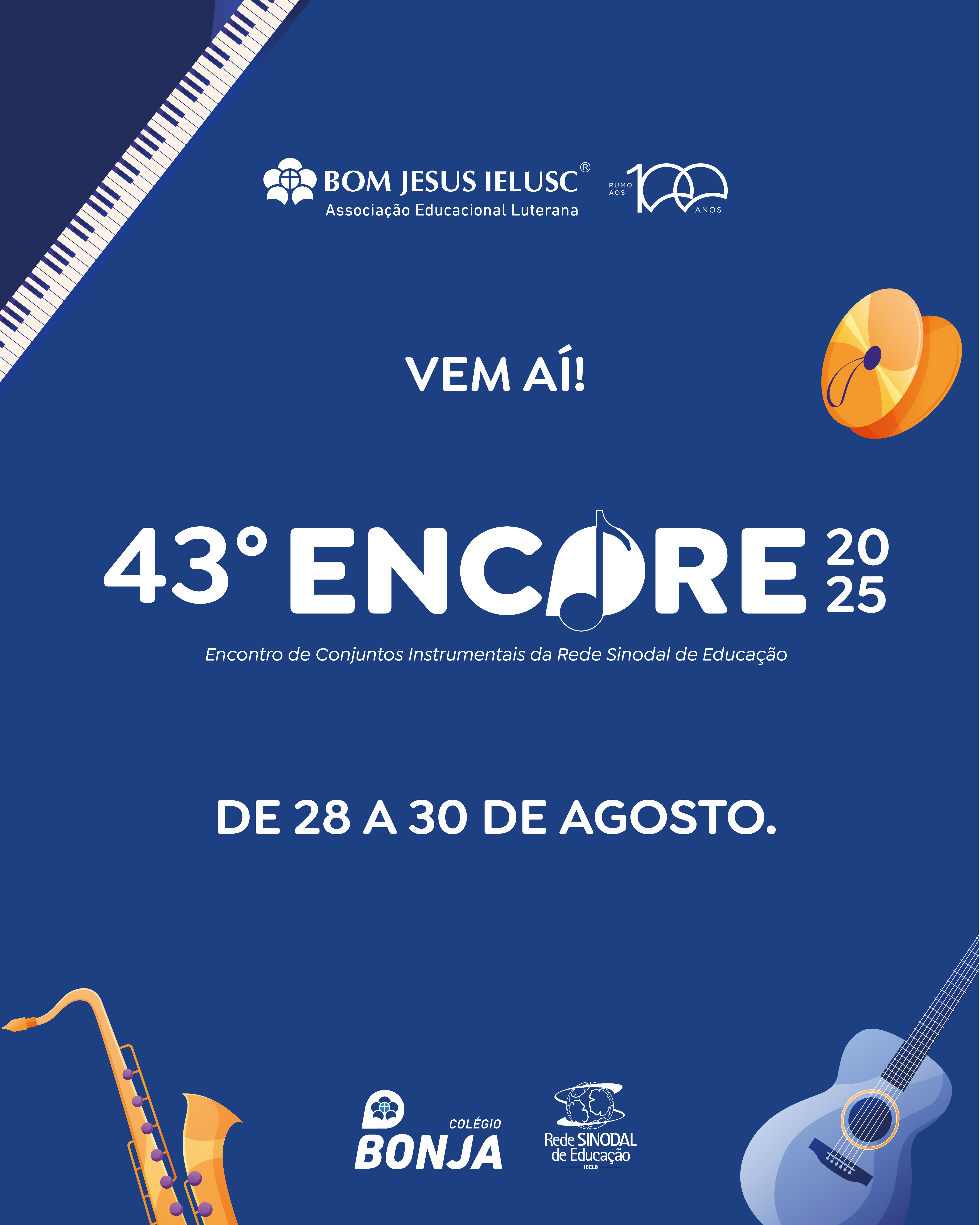 Convite 43° Encore 2025